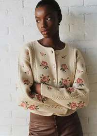 Gilet Caroline - Sézane x Sea NY - Crème Brodé — view 3