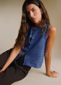 Gilet Davy - Bleu — view 2