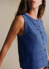 Gilet Davy - Bleu — view 3