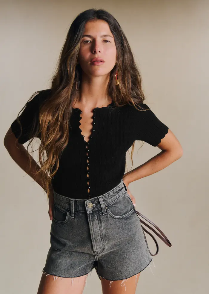 Gilet Doriane - Noir