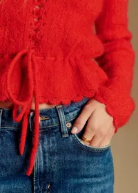 Gilet Elise - Rouge — view 3