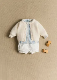 Gilet Emile - Ecru — view 2