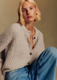 Gilet Emile - Beige Chiné Clair — view 3