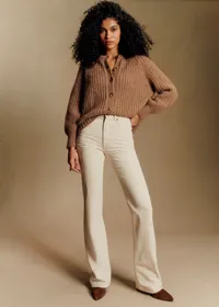 Gilet Emile - Camel Chiné — view 2