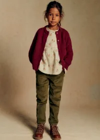 Gilet Emile - Bordeaux — view 2