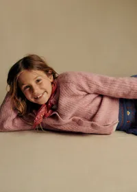 Gilet Emile - Rose Chiné — view 3