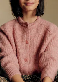 Gilet Emile - Rose Chiné — view 5