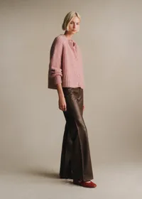 Gilet Emile - Rose Chiné — view 3