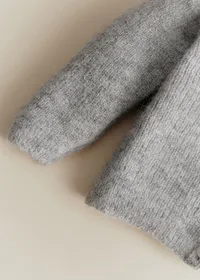 Gilet Gaspard - Gris Chiné Clair — view 3