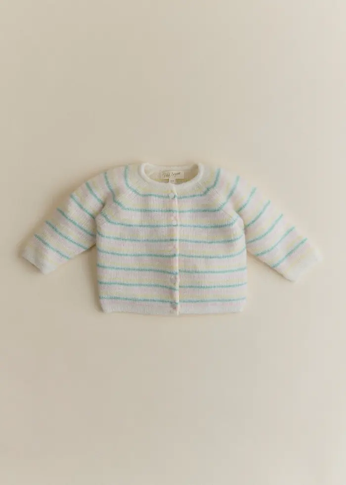 Gilet Gaspard - Rayures Pastel