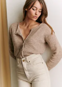 Gilet Gaspard - Beige Chiné Clair — view 2