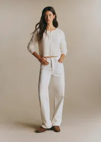 Gilet Gaspard Crop - Écru — view 4