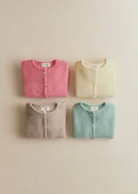 Gilet Gaspard - Beige Chiné Clair — view 3