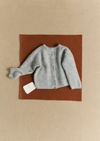 Gilet Gaspard - Gris Chiné Clair — view 2