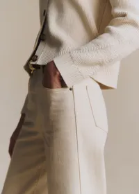Gilet Isaure - Ecru — view 3