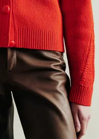 Gilet Isaure - Rouge - Création Solidaire — view 2