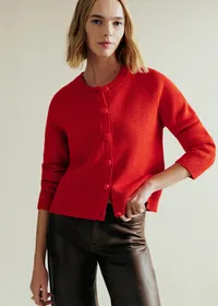 Gilet Isaure - Rouge - Création Solidaire — view 4