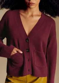 Gilet Jady - Grenat — view 2