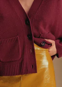 Gilet Jady - Grenat — view 3