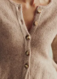 Gilet Karlie - Beige Chiné Clair — view 2