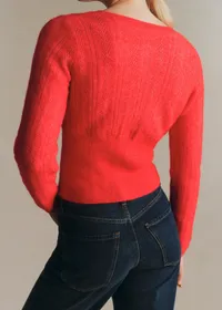 Gilet Léonor - Rouge — view 3