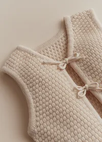 Gilet Livio - Ecru — view 3