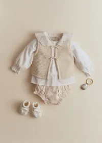 Gilet Livio - Ecru — view 4
