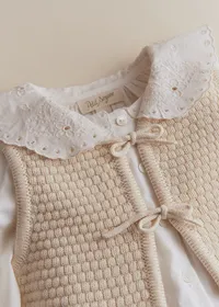Gilet Livio - Ecru — view 5