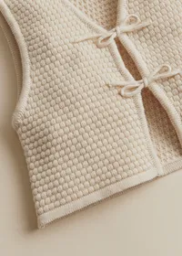 Gilet Livio - Ecru — view 4