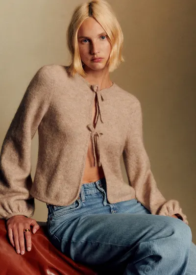 Gilet Marie - Beige Chiné Clair