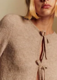 Gilet Marie - Beige Chiné Clair — view 2