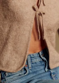 Gilet Marie - Beige Chiné Clair — view 3