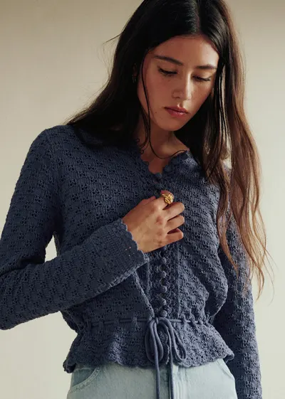 Gilet Martie - Bleu Mineral