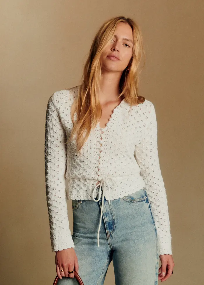 Gilet Martie - Ecru