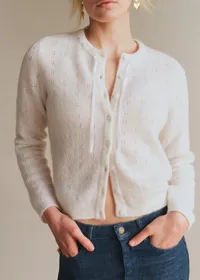 Gilet Meryl - Ecru — view 2