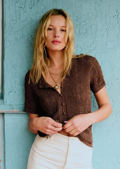 Gilet Milane - Brun