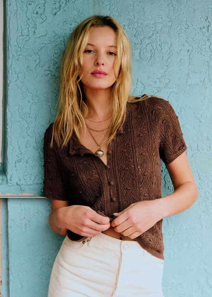 Gilet Milane - Brun