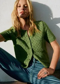 Gilet Nans - Verde — view 2
