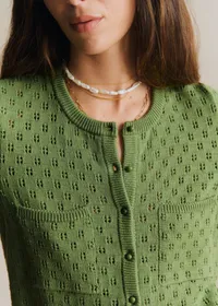 Gilet Nans - Verde — view 3