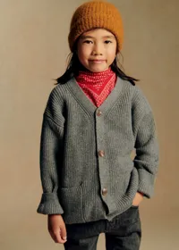Gilet Nino - Gris Chiné — view 2