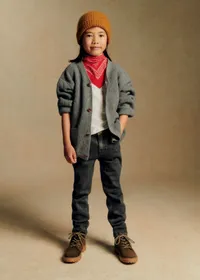Gilet Nino - Gris Chiné — view 3