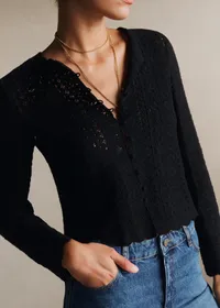 Gilet Noelie - Noir — view 2