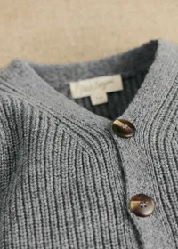 Gilet Nuno - Gris Chiné — view 2