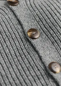 Gilet Nuno - Gris Chiné — view 4