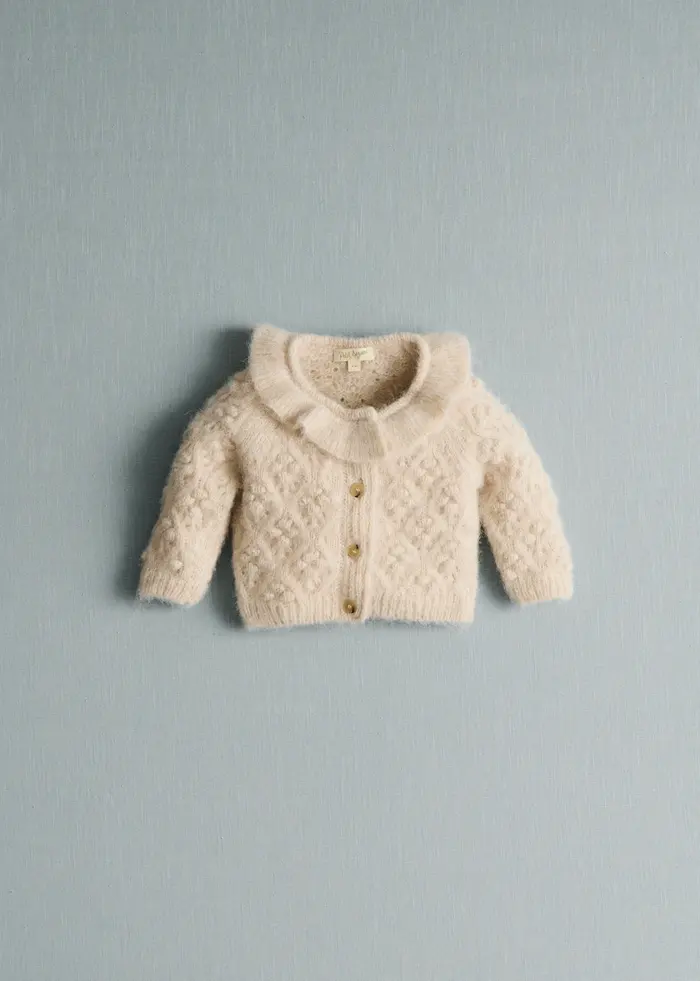 Gilet Oriane - Beige Chiné Clair