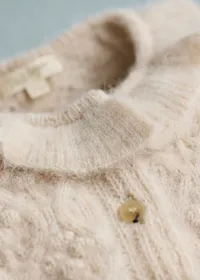 Gilet Oriane - Beige Chiné Clair — view 2