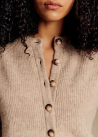 Gilet Othello - Beige Chiné Clair — view 2