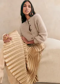 Gilet Othello - Beige Chiné Clair — view 3