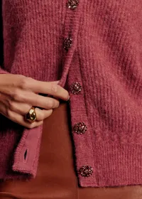 Gilet Othello - Bois de Rose Foncé — view 3