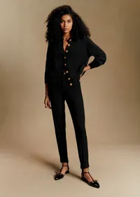 Gilet Othello - Noir / Doré — view 4
